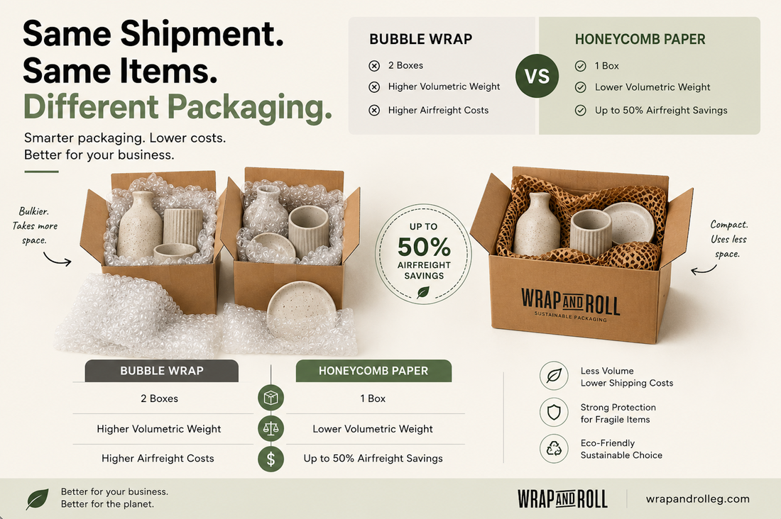 How Honeycomb is Cost Effective vs Bubble Wrap